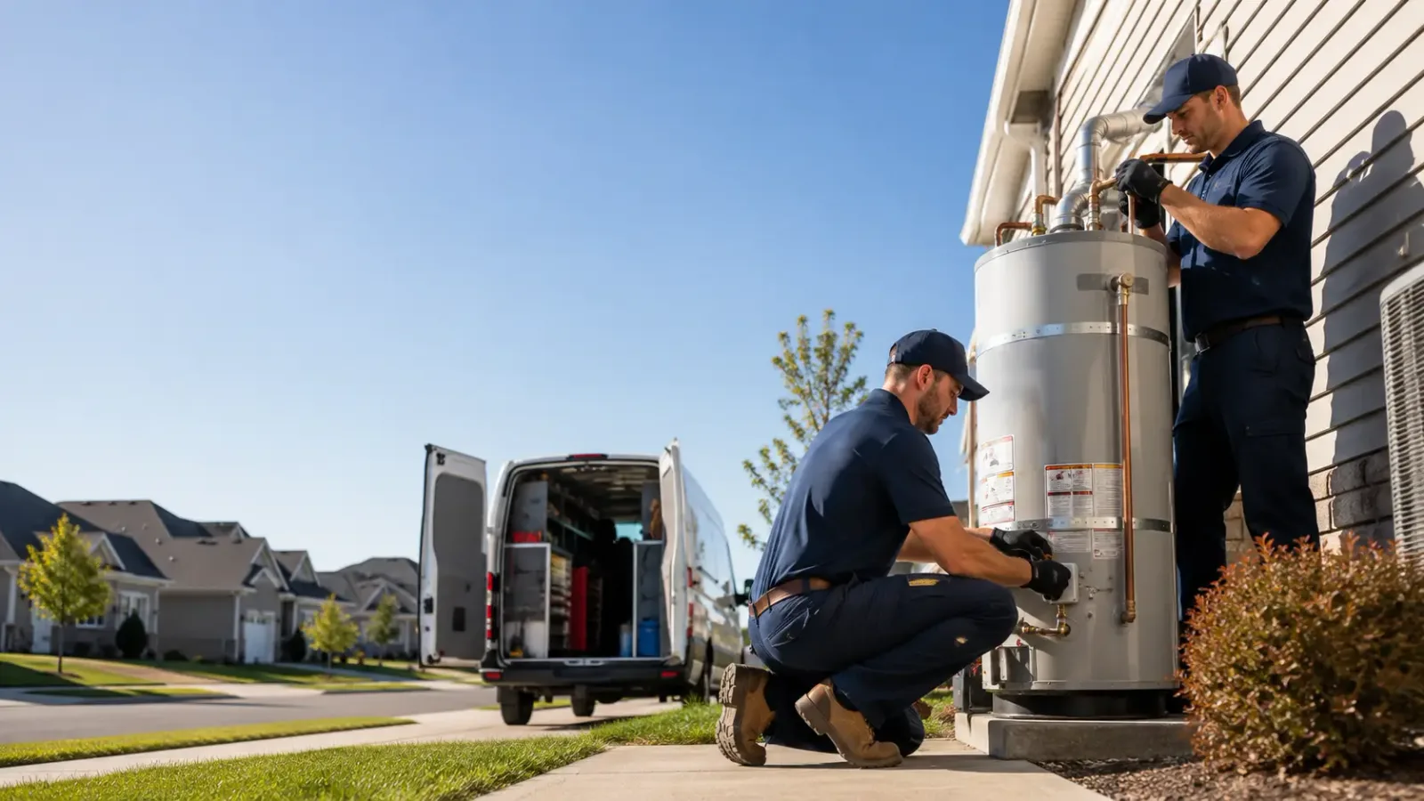 Water Heater Installation in Cable, WI